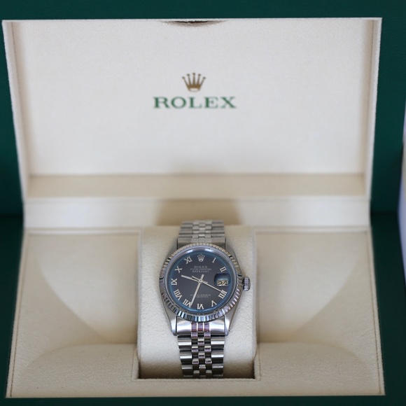 Rolex Datejust Bleu 36mm Steel - Picture 3 of 5